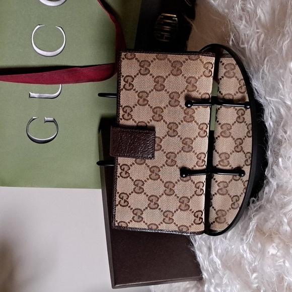 Gucci - Guccissima Supreme Continental Long Wallet GG Monogram EUC - Picture 7 of 15